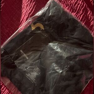 True Religion Black Tee with Gold Accents